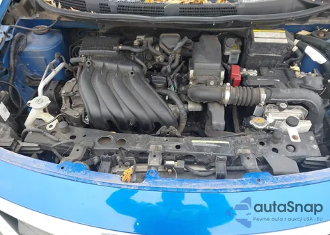 2016 Nissan Versa 1.6 S+ z USA, uszkodzony, nr VIN 3N1CN7AP2GL855057